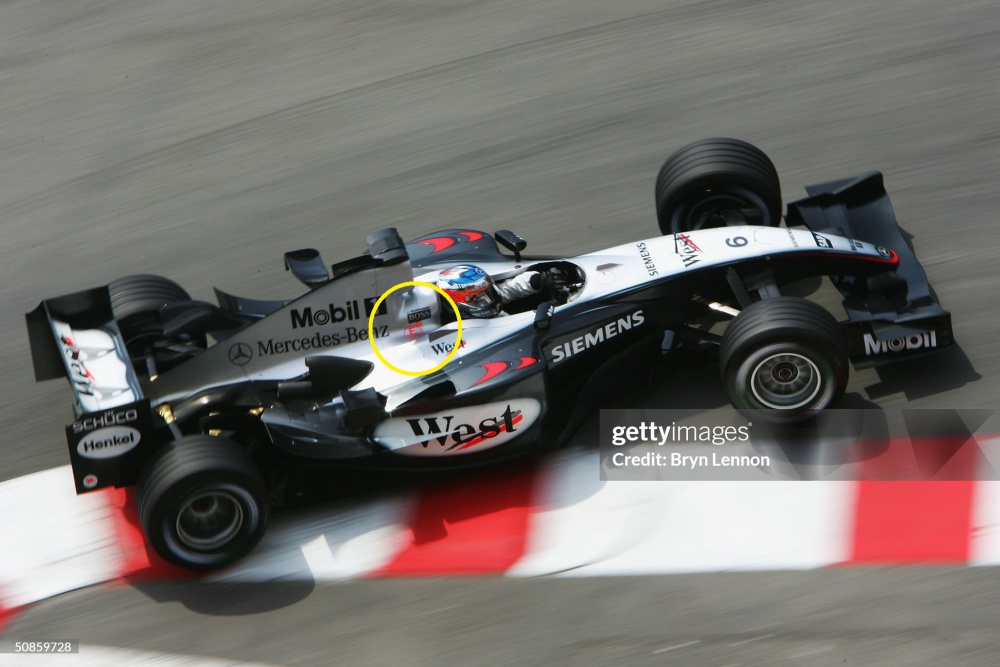 McLaren MP4/19, Kimi Raikkonen, GP Monaka 2004