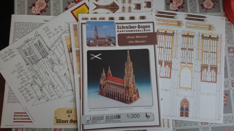 Ulmer Münster Schreiber-Bogen 1:300 Ulmer Münster Schreiber-Bogen 1:300