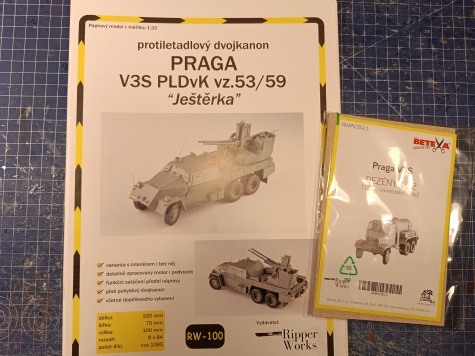 Praga V3S Pldvk vz. 53/59 Ještěrka Praga V3S Pldvk vz. 53/59 Ještěrka