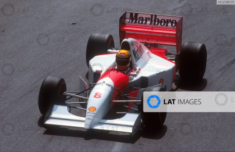 McLaren MP4/8 - Ayrton Senna - GP Monaka 1993 McLaren MP4/8 - Ayrton Senna - GP Monaka 1993