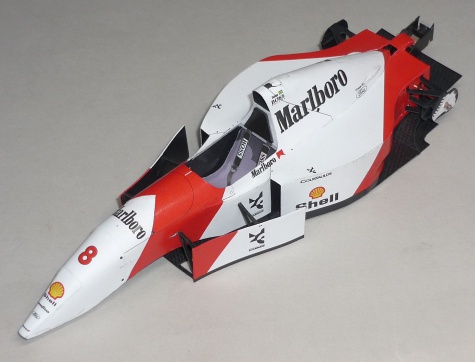 McLaren MP4/8 - Ayrton Senna - GP Monaka 1993 McLaren MP4/8 - Ayrton Senna - GP Monaka 1993