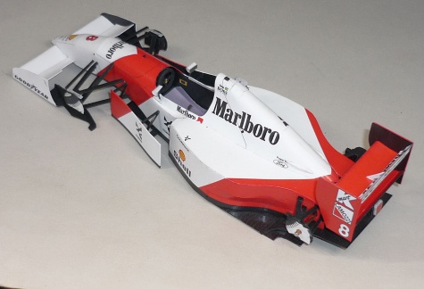 McLaren MP4/8 - Ayrton Senna - GP Monaka 1993 McLaren MP4/8 - Ayrton Senna - GP Monaka 1993