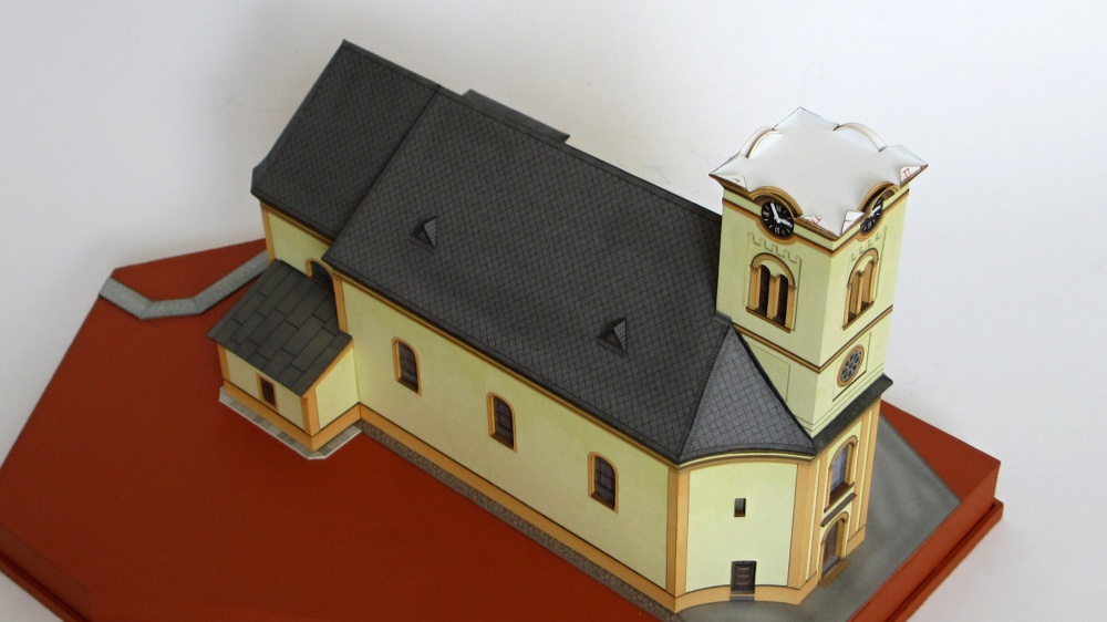 Kostel sv. Martina - Pustá Polom (Plná velikost v novém okně) Kostel sv. Martina - Pustá Polom
