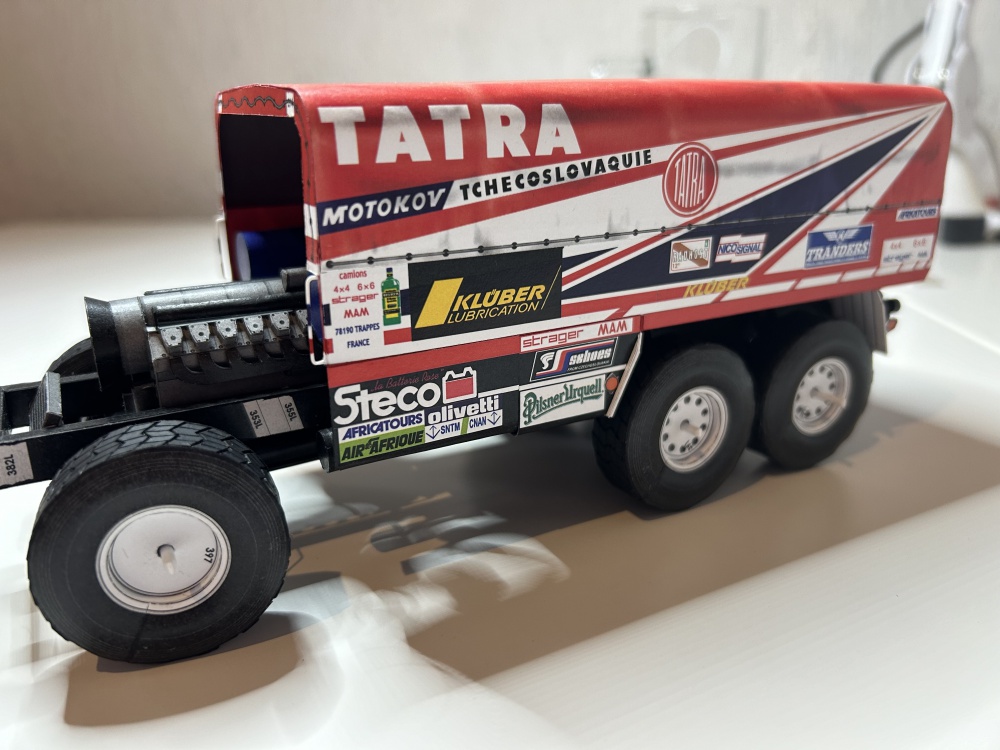 Tatra 815 6*6 Dakar 1987 (Plná velikost v novém okně) Tatra 815 6*6 Dakar 1987