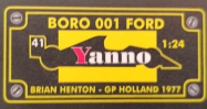 BORO 001 - Brian Henton - GP Netherlands 1977