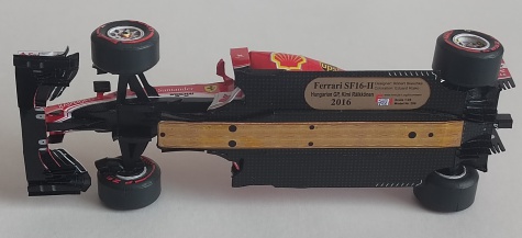 FERRARI SF16H - Kimi Raikkonen - GP Hungary 2016 FERRARI SF16H - Kimi Raikkonen - GP Hungary 2016