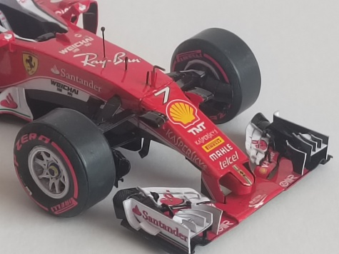 FERRARI SF16H - Kimi Raikkonen - GP Hungary 2016