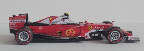 FERRARI SF16H - Kimi Raikkonen - GP Hungary 2016