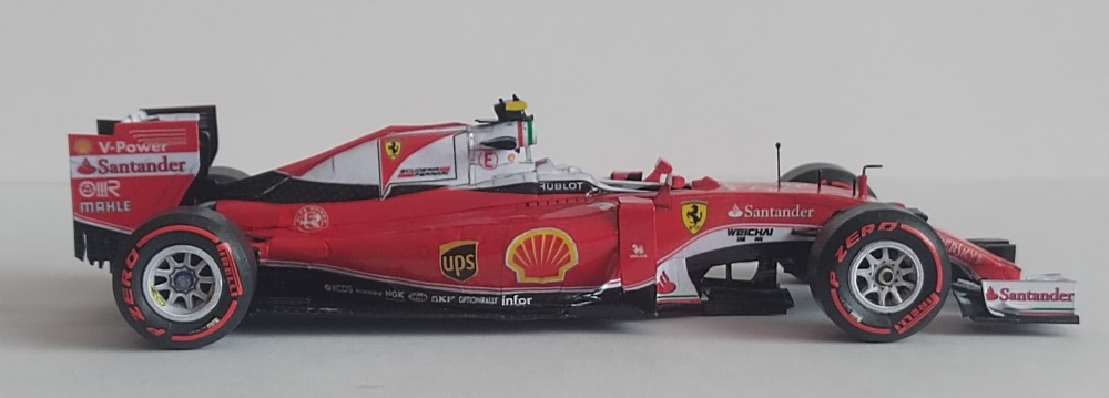 FERRARI SF16H - Kimi Raikkonen - GP Hungary 2016 (Plná velikost v novém okně) FERRARI SF16H - Kimi Raikkonen - GP Hungary 2016