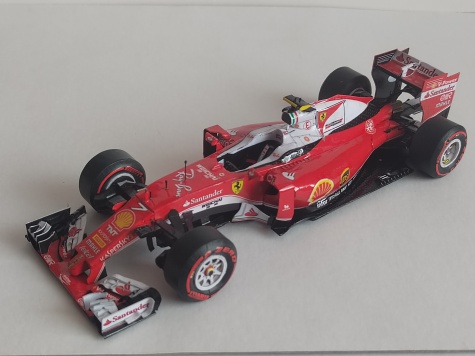 FERRARI SF16H - Kimi Raikkonen - GP Hungary 2016