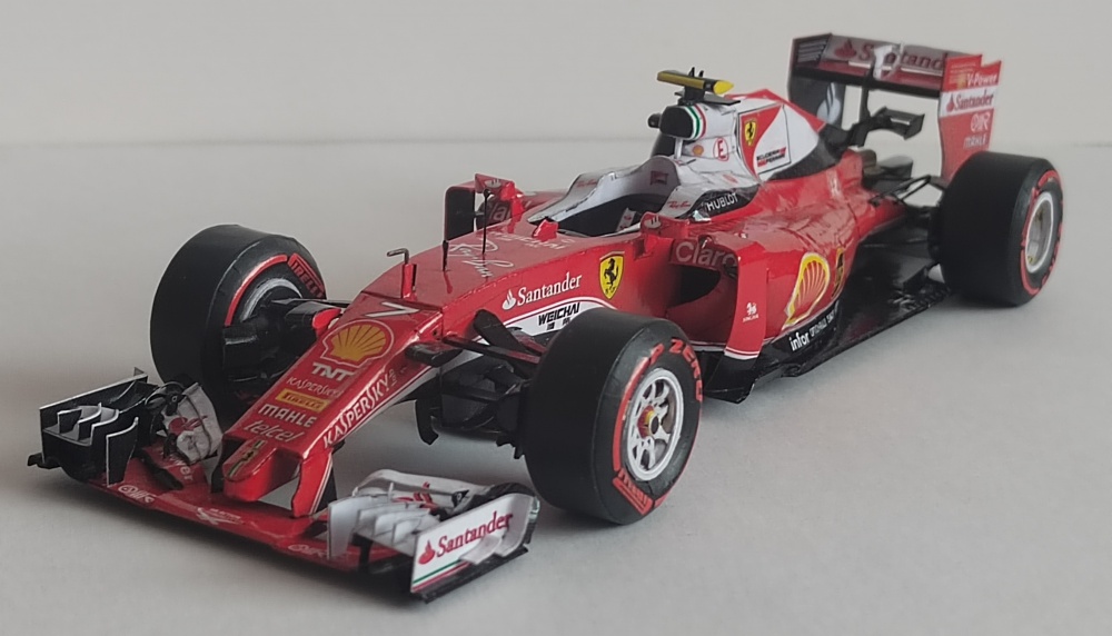 FERRARI SF16H - Kimi Raikkonen - GP Hungary 2016 (Plná velikost v novém okně) FERRARI SF16H - Kimi Raikkonen - GP Hungary 2016