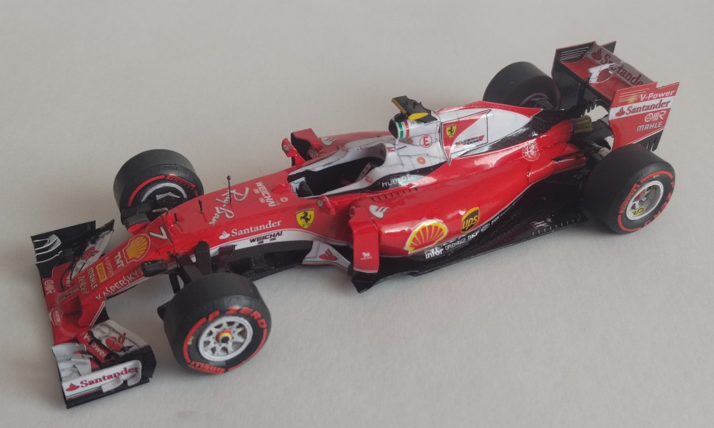 FERRARI SF16H - Kimi Raikkonen - GP Hungary 2016