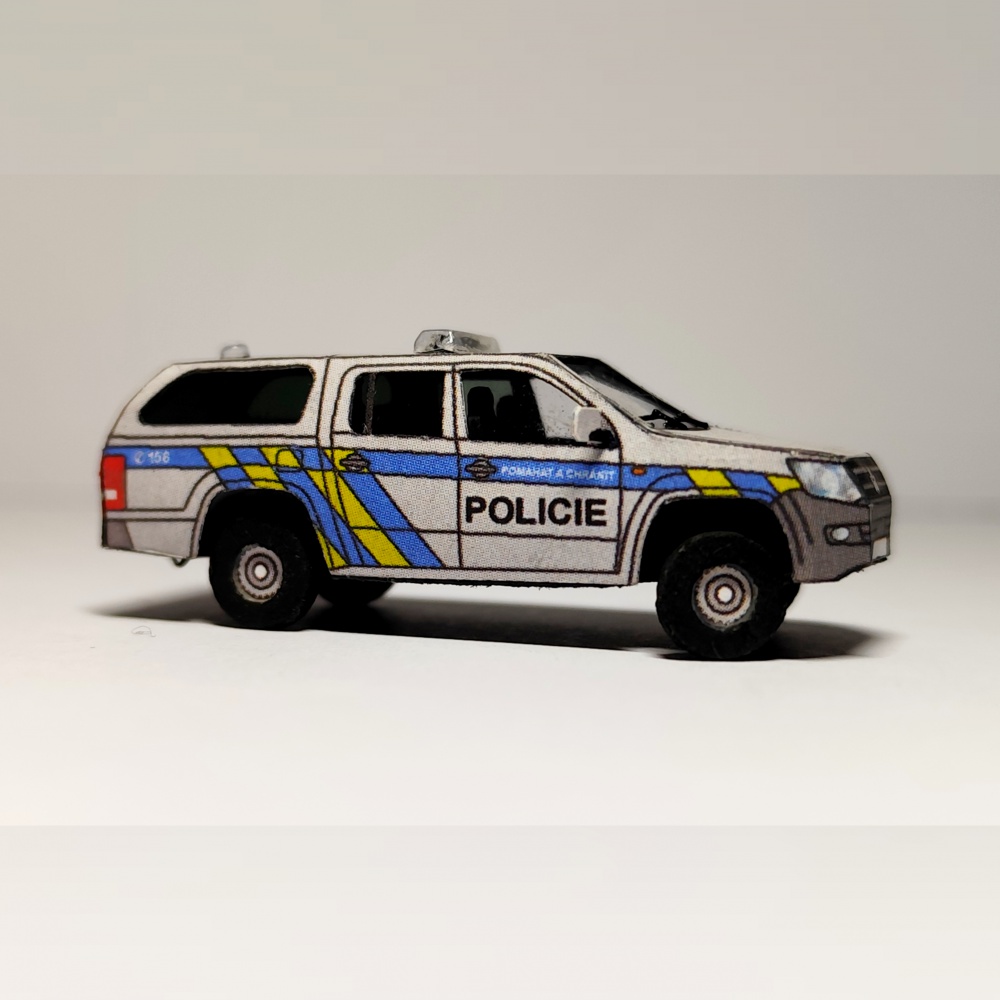 Wolkswagen Amarok člun Policie České republiky (Plná velikost v novém okně) Wolkswagen Amarok člun Policie České republiky