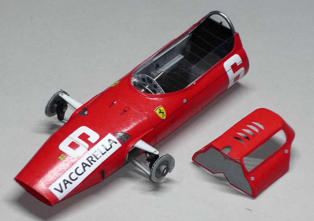 Ferrari 158 - Nino Vaccarella - GP Italie 1965 (Plná velikost v novém okně) Ferrari 158 - Nino Vaccarella - GP Italie 1965