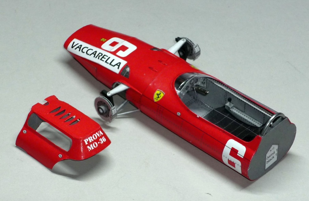 Ferrari 158 - Nino Vaccarella - GP Italie 1965 (Plná velikost v novém okně) Ferrari 158 - Nino Vaccarella - GP Italie 1965