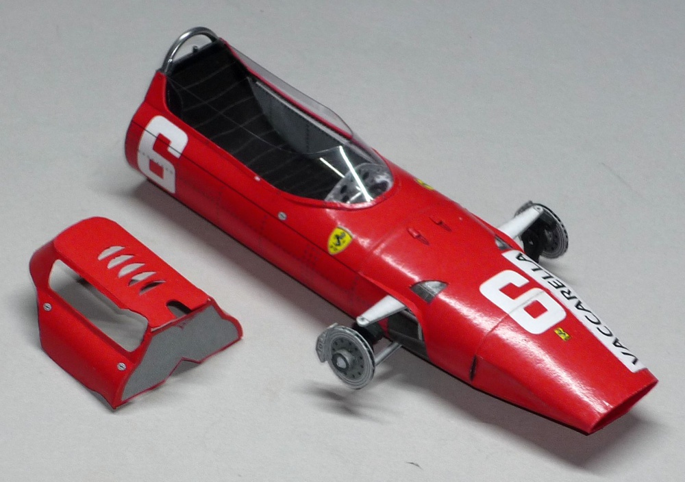 Ferrari 158 - Nino Vaccarella - GP Italie 1965 (Plná velikost v novém okně) Ferrari 158 - Nino Vaccarella - GP Italie 1965