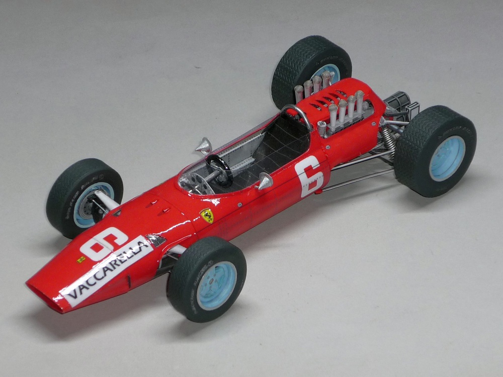 Ferrari 158 - Nino Vaccarella - GP Italie 1965 (Plná velikost v novém okně) Ferrari 158 - Nino Vaccarella - GP Italie 1965