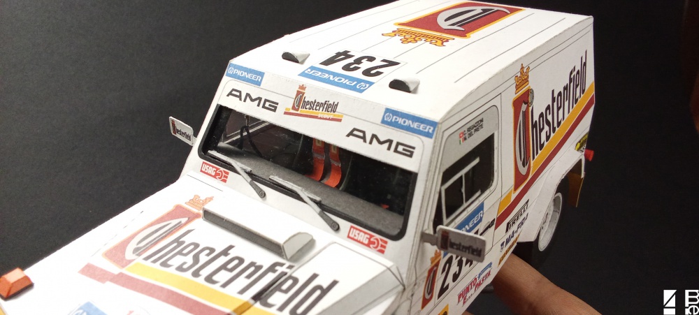 Mercedes-Benz 600 GE - Dakar 1989 (Plná velikost v novém okně) Mercedes-Benz 600 GE - Dakar 1989