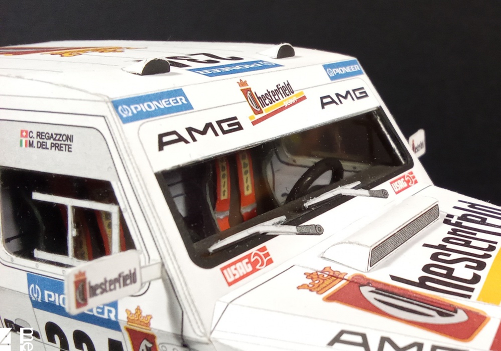 Mercedes-Benz 600 GE - Dakar 1989 (Plná velikost v novém okně) Mercedes-Benz 600 GE - Dakar 1989