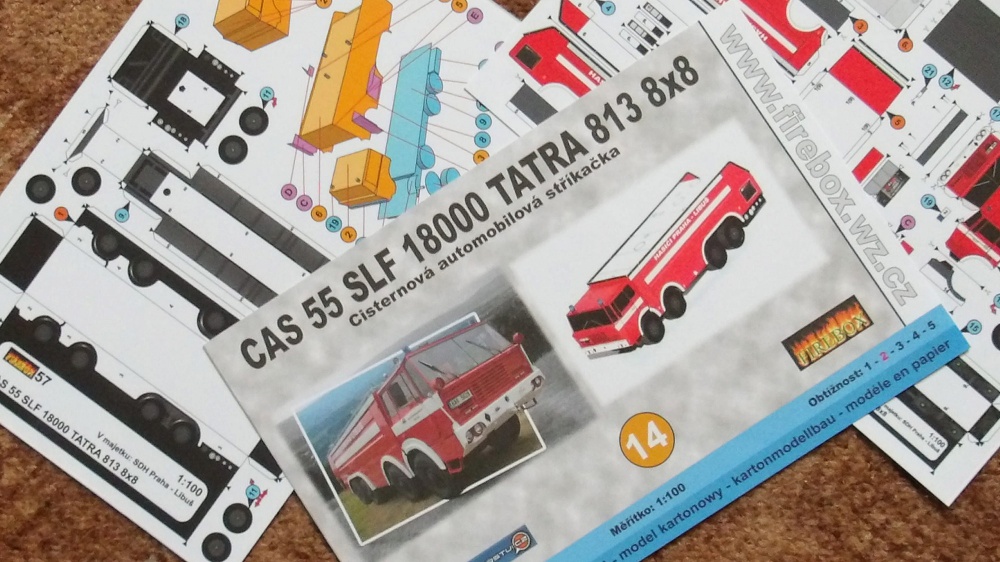 CAS 55 SLF 18000 Tatra 813 8x8 (Plná velikost v novém okně) CAS 55 SLF 18000 Tatra 813 8x8