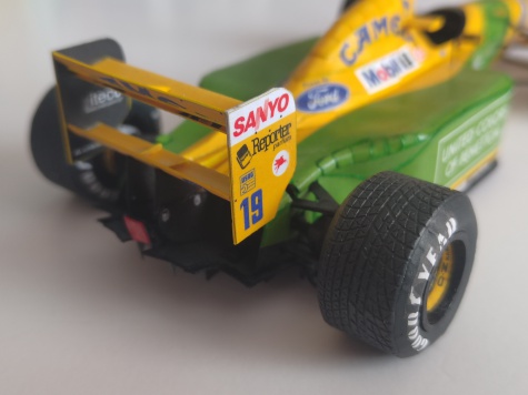 BENETTON B192 - Michael Schumacher - GP Belgium 1992 BENETTON B192 - Michael Schumacher - GP Belgium 1992