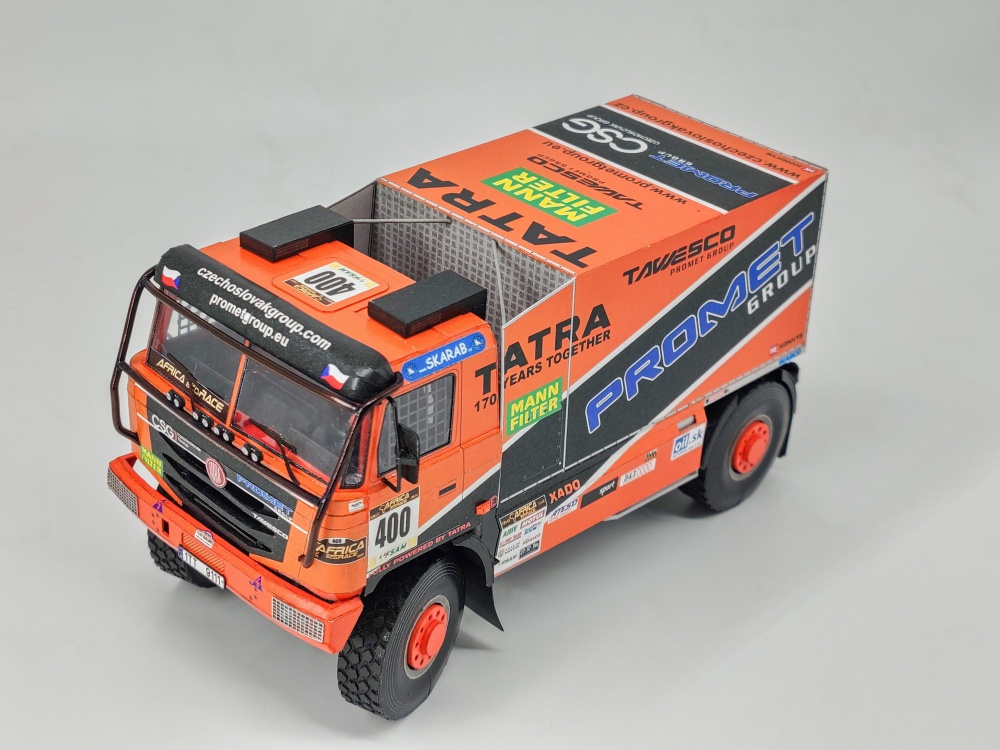 Tatra 815 4x4 - Africa Eco Race 2024 & Dakar 2010 (Plná velikost v novém okně) Tatra 815 4x4 - Africa Eco Race 2024 & Dakar 2010