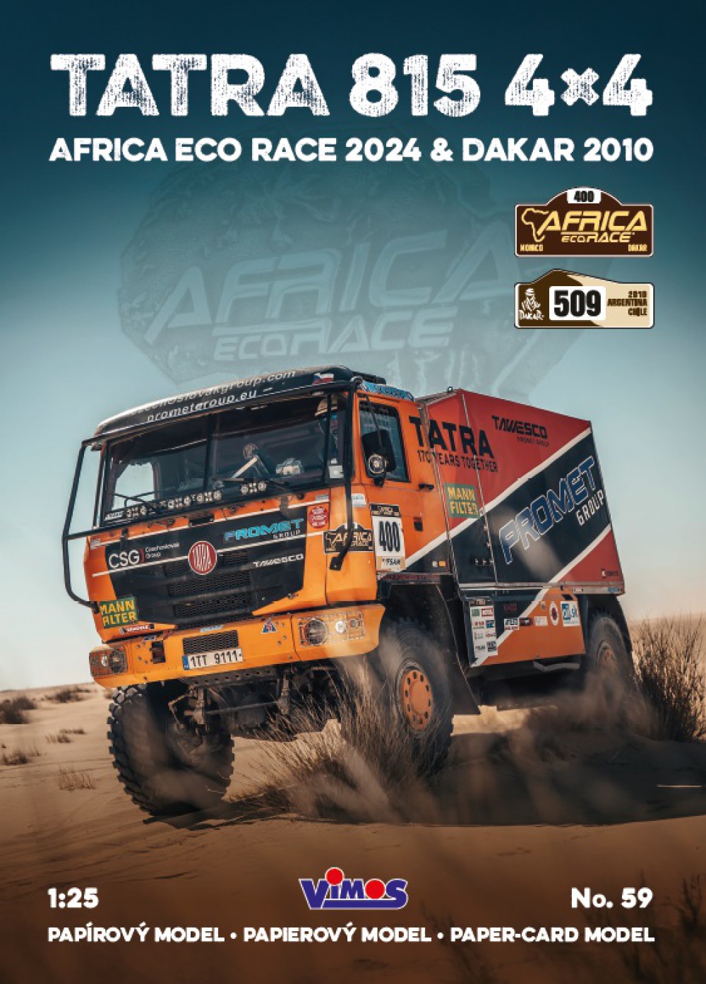 Tatra 815 4x4 - Africa Eco Race 2024 & Dakar 2010 (Plná velikost v novém okně) Tatra 815 4x4 - Africa Eco Race 2024 & Dakar 2010