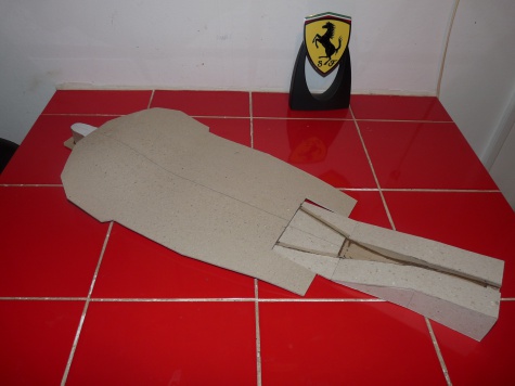 Ferrari SF 23 - strukturální Ferrari SF 23 - strukturální