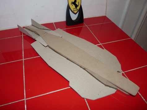 Ferrari SF 23 - strukturální Ferrari SF 23 - strukturální