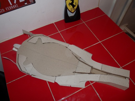 Ferrari SF 23 - strukturální Ferrari SF 23 - strukturální