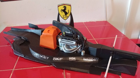 Ferrari SF 23 - strukturální Ferrari SF 23 - strukturální