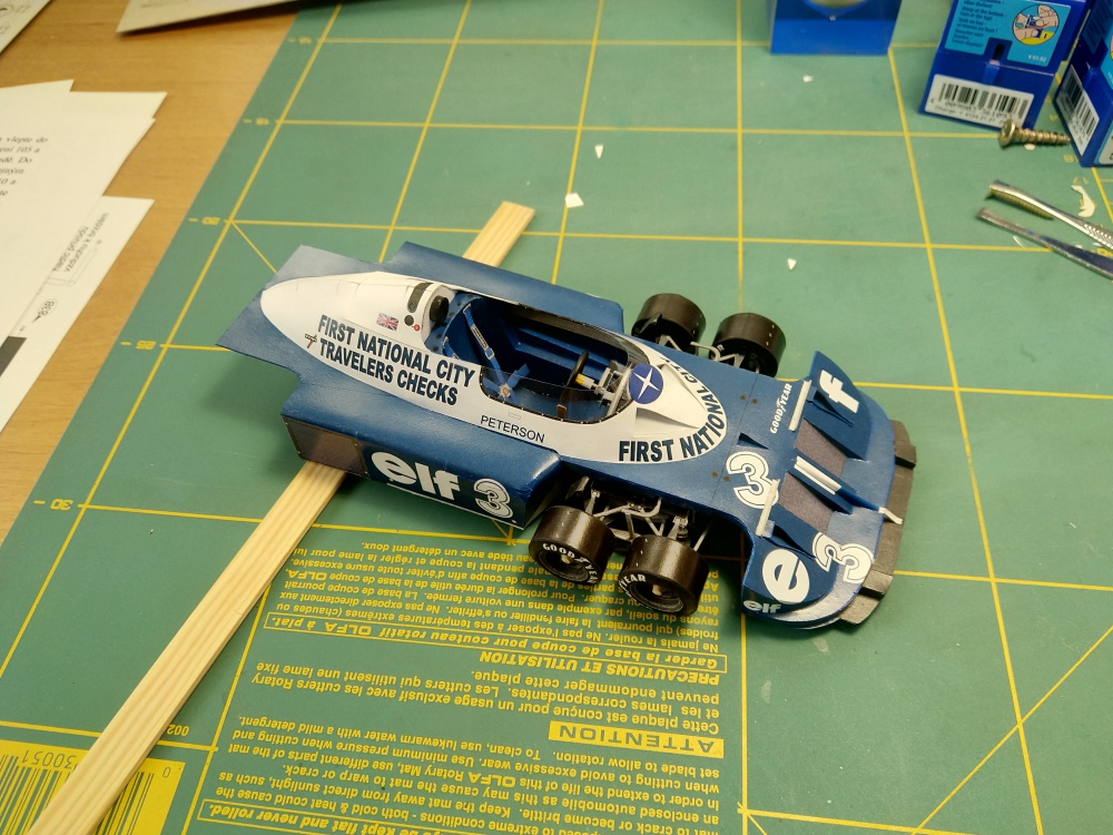 Tyrrell P34, GP It�lie 1977 - Ronnie Peterson