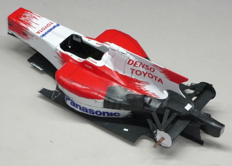Toyota TF108 - Timo Glock - GP Maďarska 2008 Toyota TF108 - Timo Glock - GP Maďarska 2008