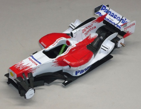 Toyota TF108 - Timo Glock - GP Maďarska 2008 Toyota TF108 - Timo Glock - GP Maďarska 2008