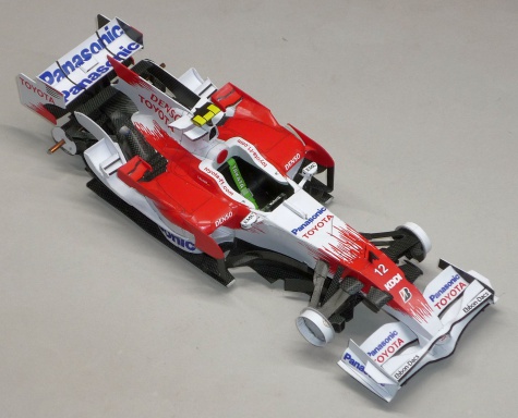 Toyota TF108 - Timo Glock - GP Maďarska 2008 Toyota TF108 - Timo Glock - GP Maďarska 2008