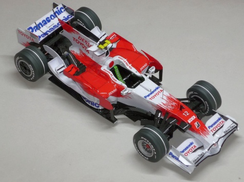 Toyota TF108 - Timo Glock - GP Maďarska 2008 Toyota TF108 - Timo Glock - GP Maďarska 2008