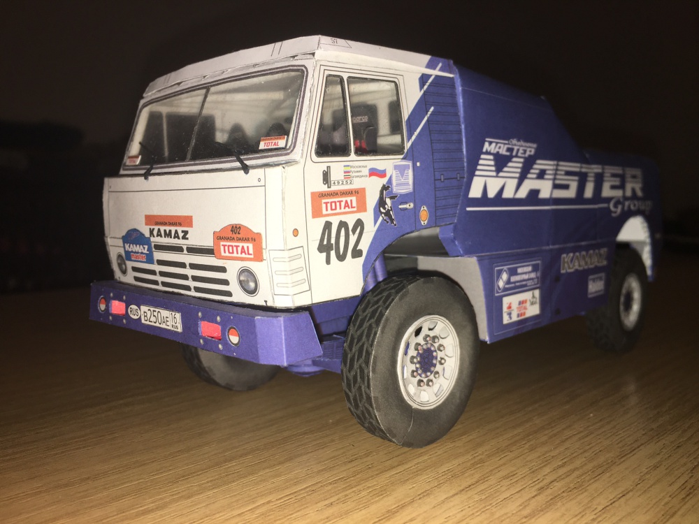 Kamaz 49252 dakar 1996 (Plná velikost v novém okně) Kamaz 49252 dakar 1996