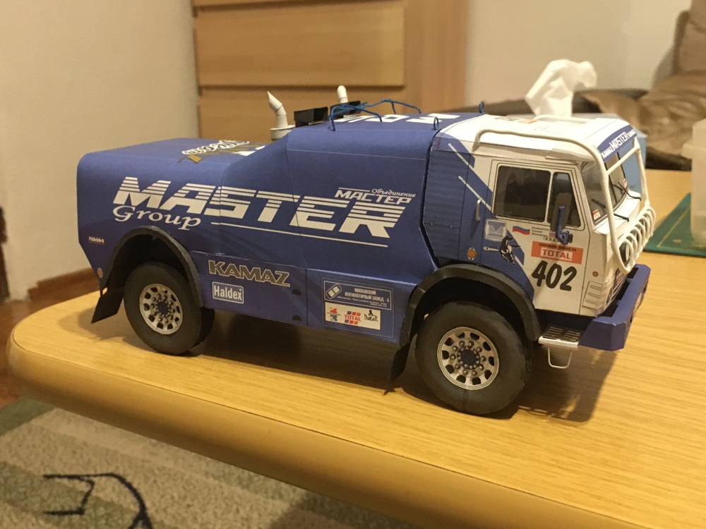 Kamaz 49252 dakar 1996 (Plná velikost v novém okně) Kamaz 49252 dakar 1996