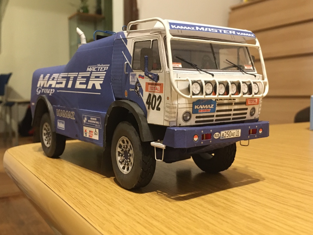 Kamaz 49252 dakar 1996 (Plná velikost v novém okně) Kamaz 49252 dakar 1996