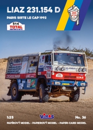 LIAZ 231.154 D - verze 1:25