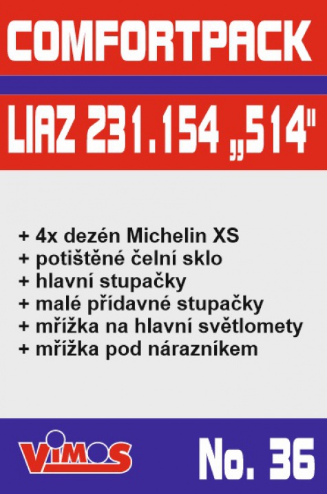 LIAZ 231.154 D - verze 1:25 LIAZ 231.154 D - verze 1:25
