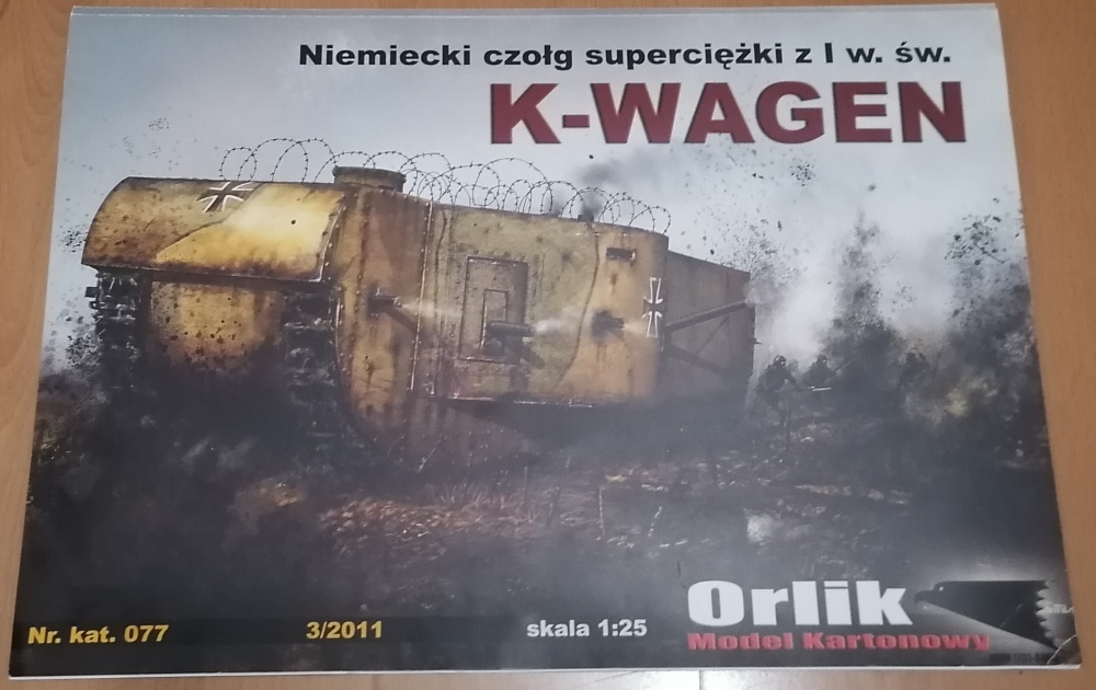 K-Wagen - Orlik - 1:25 (Plná velikost v novém okně) K-Wagen - Orlik - 1:25