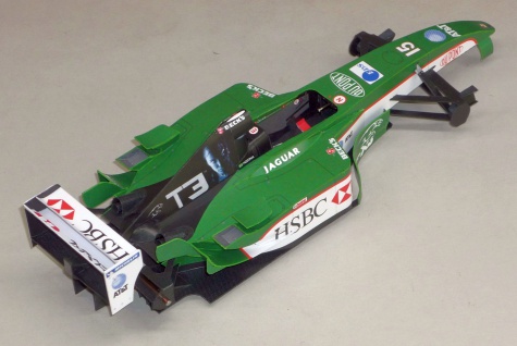 Jaguar R4 - Antonio Pizzonia - GP Velké Británie 2003 Jaguar R4 - Antonio Pizzonia - GP Velké Británie 2003