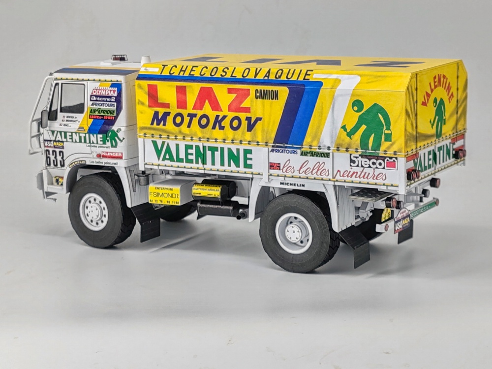 LIAZ 100.55 D (Dakar 1986) (Plná velikost v novém okně) LIAZ 100.55 D (Dakar 1986)