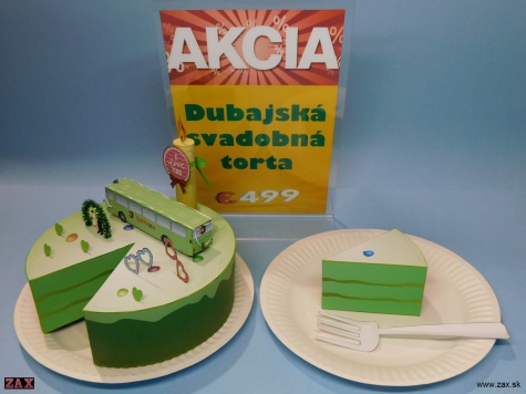 Dubajská svadobná torta Dubajská svadobná torta