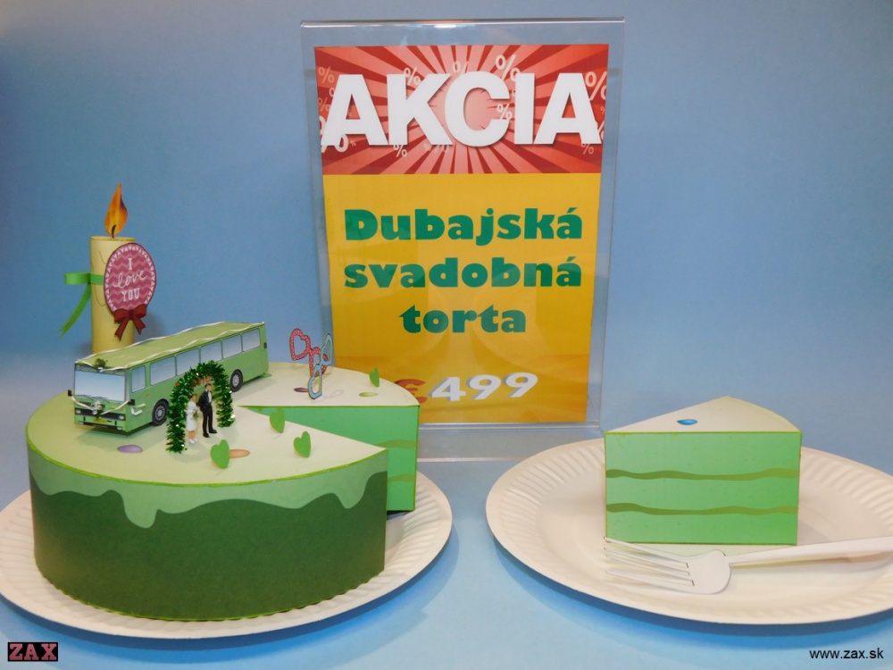 Dubajská svadobná torta (Plná velikost v novém okně) Dubajská svadobná torta