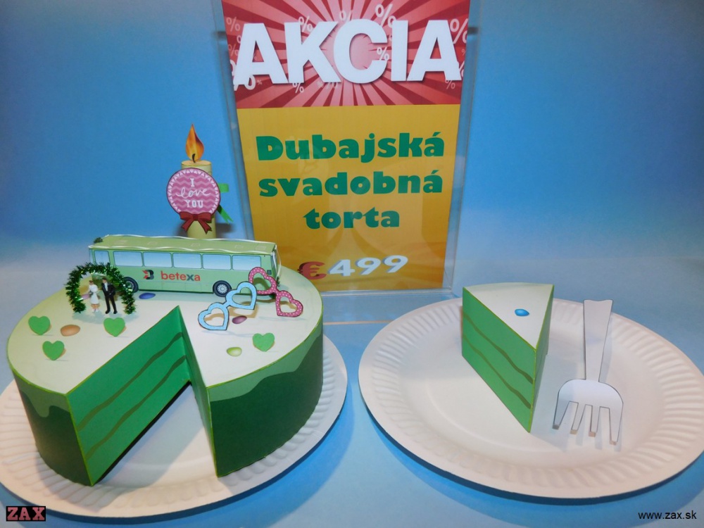 Dubajská svadobná torta (Plnďż˝ velikost v novďż˝m oknďż˝) Dubajská svadobná torta