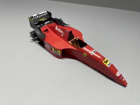 Ferrari 412 T2 testovací monopost M.Schumacher Ferrari 412 T2 testovací monopost M.Schumacher