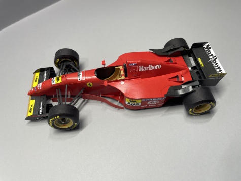 Ferrari 412 T2 testovací monopost M.Schumacher Ferrari 412 T2 testovací monopost M.Schumacher
