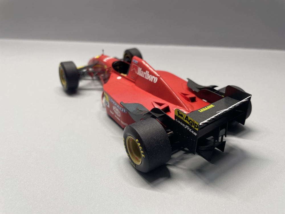 Ferrari 412 T2 testovací monopost M.Schumacher (Plná velikost v novém okně) Ferrari 412 T2 testovací monopost M.Schumacher
